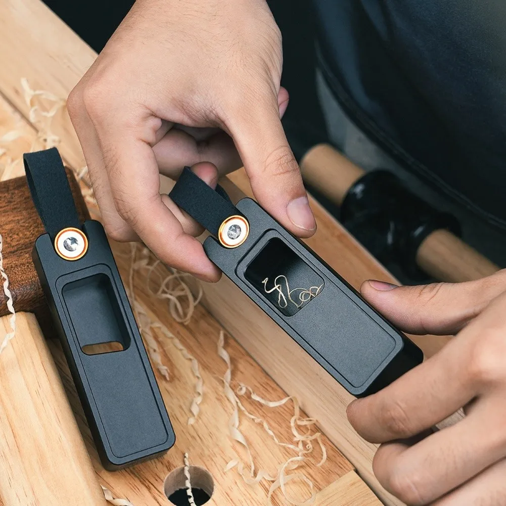 Handheld Wood Planer For Edge Banding And Panel Preparation Safe Woodworking Tool For Professional And Home Use