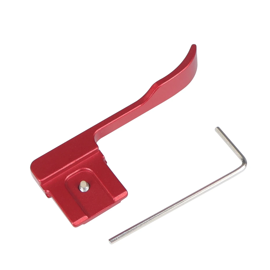 Aluminium-Blitzschuh abdeckung Metall kamera platte Hand Daumen hoch Griff für Sony A6300 A6400 A6500 A6000 6100 SLR-Schutz – Detail 5