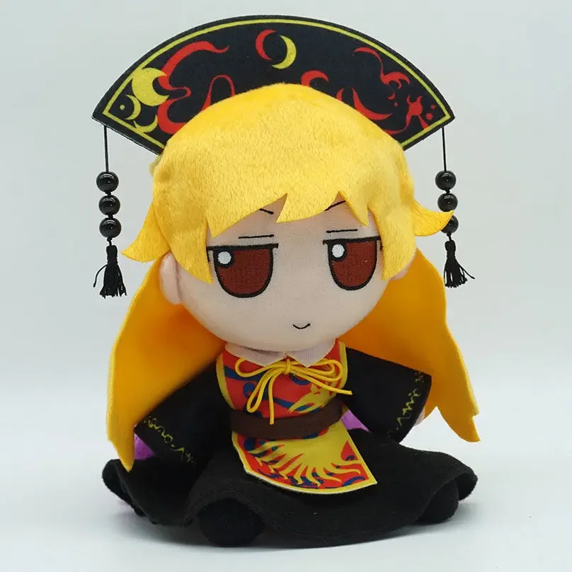 Almofada de algodão recheado para meninos e meninas, Projeto TouHou, Fumo Junko Cosplay, Adereços bonitos, Anime japonês, Presentes de Natal