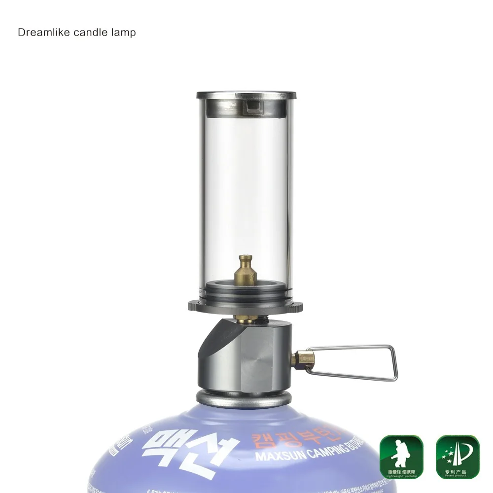 Dream Candle Lamp Camping Portable Light Gas Lamp Tent Lamp Empty Gas Tank