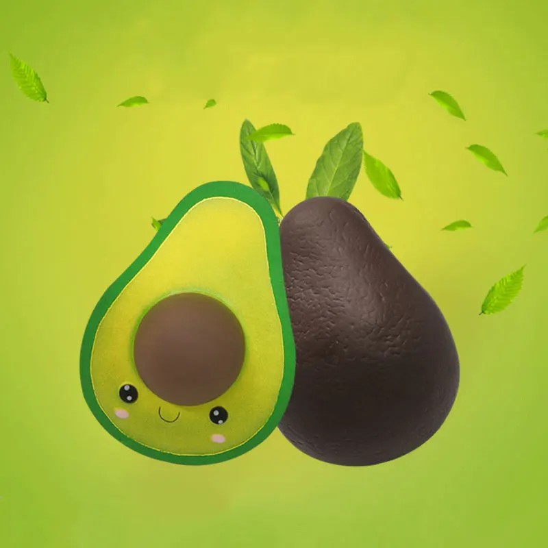 

Pb Playful Bag Simulated Fruit Avocado PU Squishy Adult Decompression Relief Squeeze Toys Children's Christmas Gifts ZG141