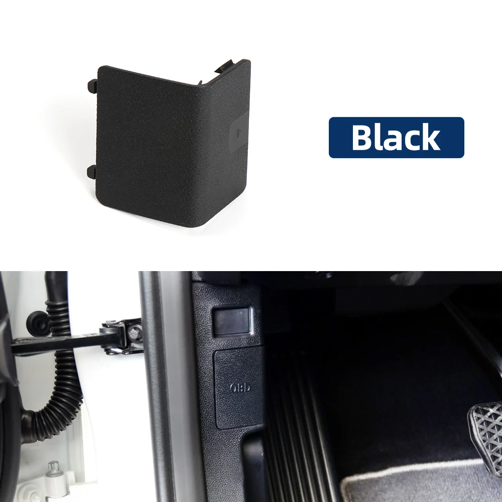 

Для BMW 3-й серии E90 E91 E92 E93 51437147538 Крышка диагностической вилки OBD Черная декоративная крышка панели