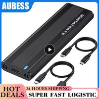 10Gbps M2 SSD Case NVME SATA Dual Protocol M.2 to USB Type C 3.1 SSD Adapter for NVME PCIE NGFF SATA SSD Disk Box M.2 SSD Case