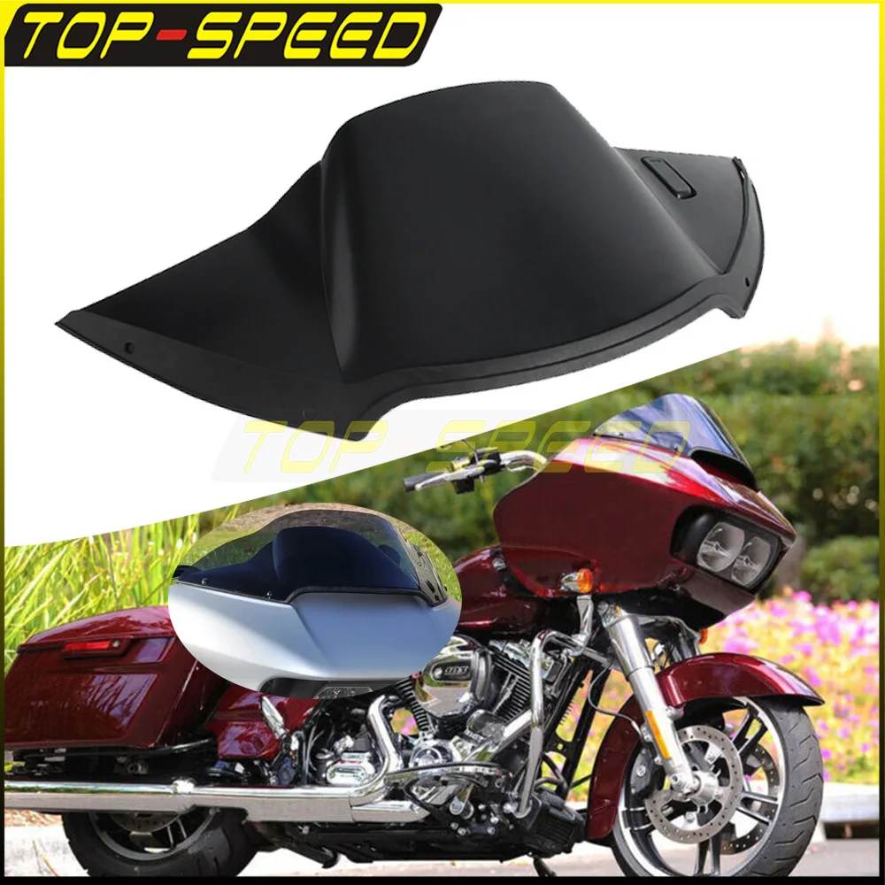

Motorcycle Accessories Black Fairing Top Air Duct Vent Shield For Harley Road Glide Ultra CVO/SE FLTRUSE Limited FLTRK 2015-2024