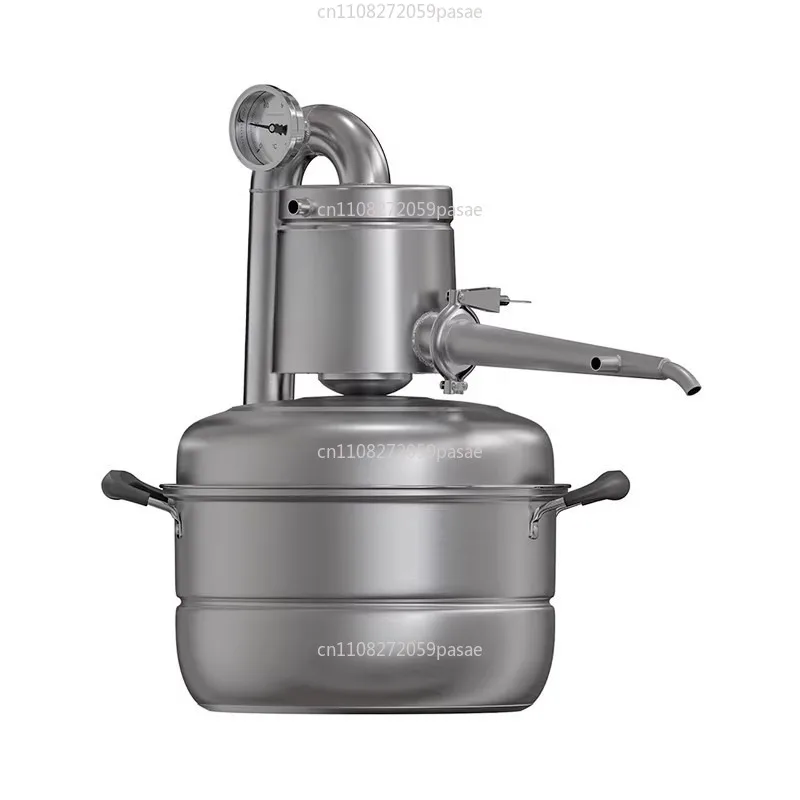 Alcohol Distiller Moonshine High Quality Stainless Steel 10L Home Use Still Brewing Winemaking Make Wine Brewing Equipment