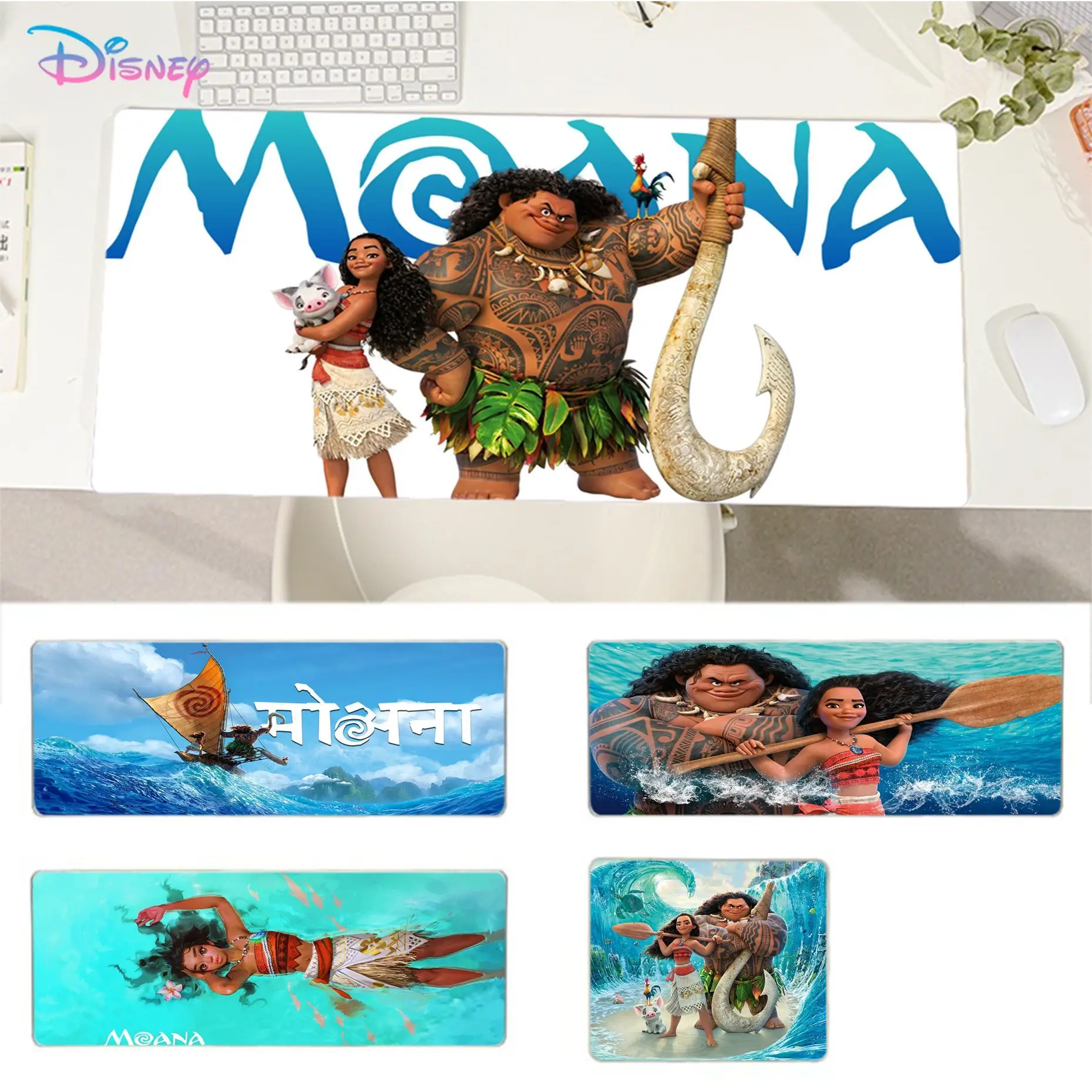 

Disney Moana Mousepad New Arrivals Gamer Speed Mice Retail Small Rubber Mousepad Size For Big CSGO Game Desktop PC Laptop