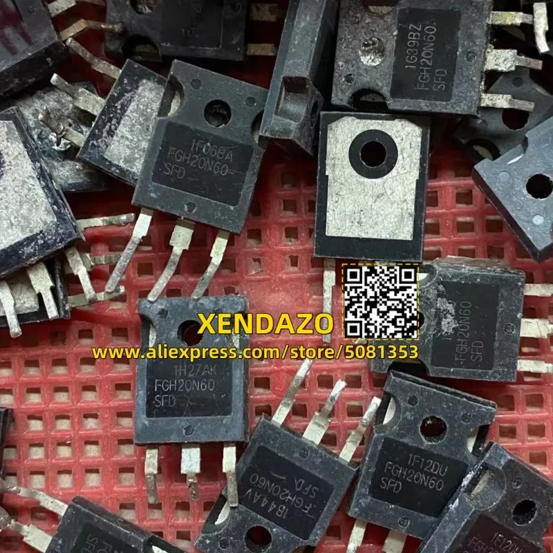 10pcs/lot FGH20N60 FGH20N60SFD FGH20N60UFD 600V 20A TO-247
