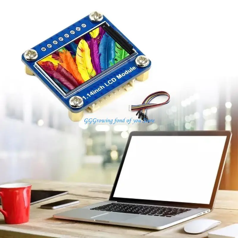 

H9EB 65KRGB Color LCD Modules 1.14inch IPSScreen SPI Control forRaspberryPi