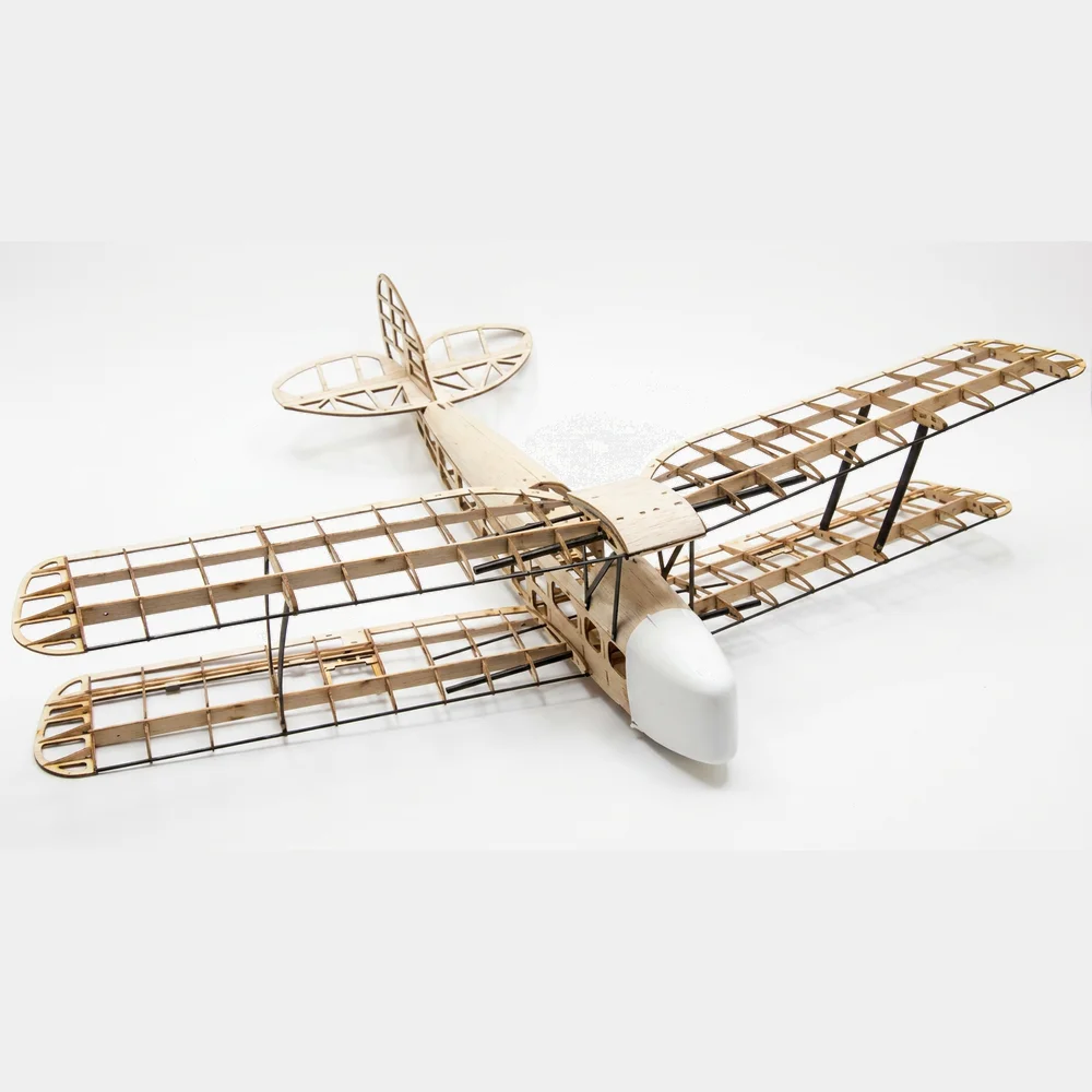 RC AirPlanes Laser Cut Balsa Wood DIY Airplane  Kit TigerMoth DH-82 Frame Wingspan 1000mm  Model Building Kit