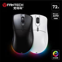 FANTECH HELIOS GO XD5 Wireless Gaming Mouse Ultralight Pixart3370 19000DPI 1000HZ RGB Dual Mode 2.4GHZ Wired Esports Gamer Mouse