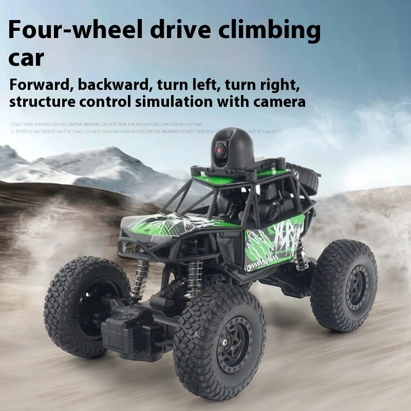 

S003W Remote Control Car with Camera 720P FPV 1/22 2.4GHz Off Road Trucks 4WD Climbing stunt Car Toys Gifts for Kids Adults