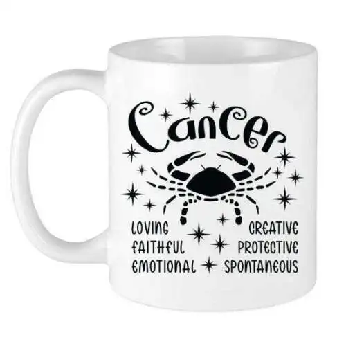 Cancer Zodiac Sign Coffee Tea Mug