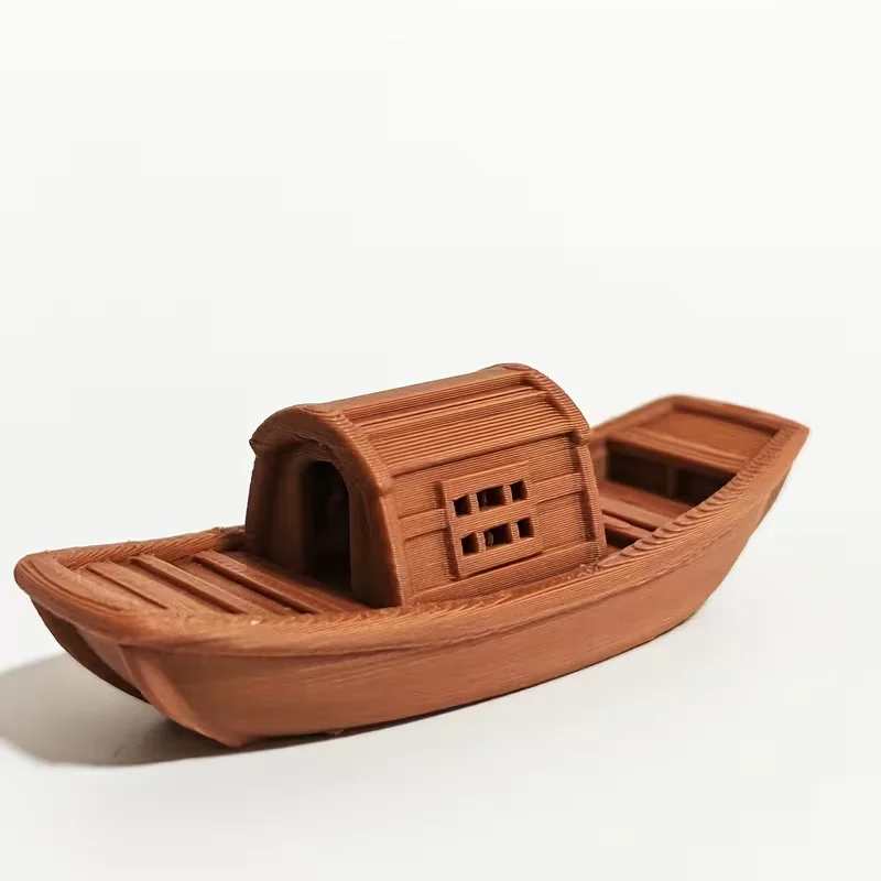 Retro Gondoletta Statue Ornament, Summer Boat Ornament, Floating Very Suitable for Home Decoration
