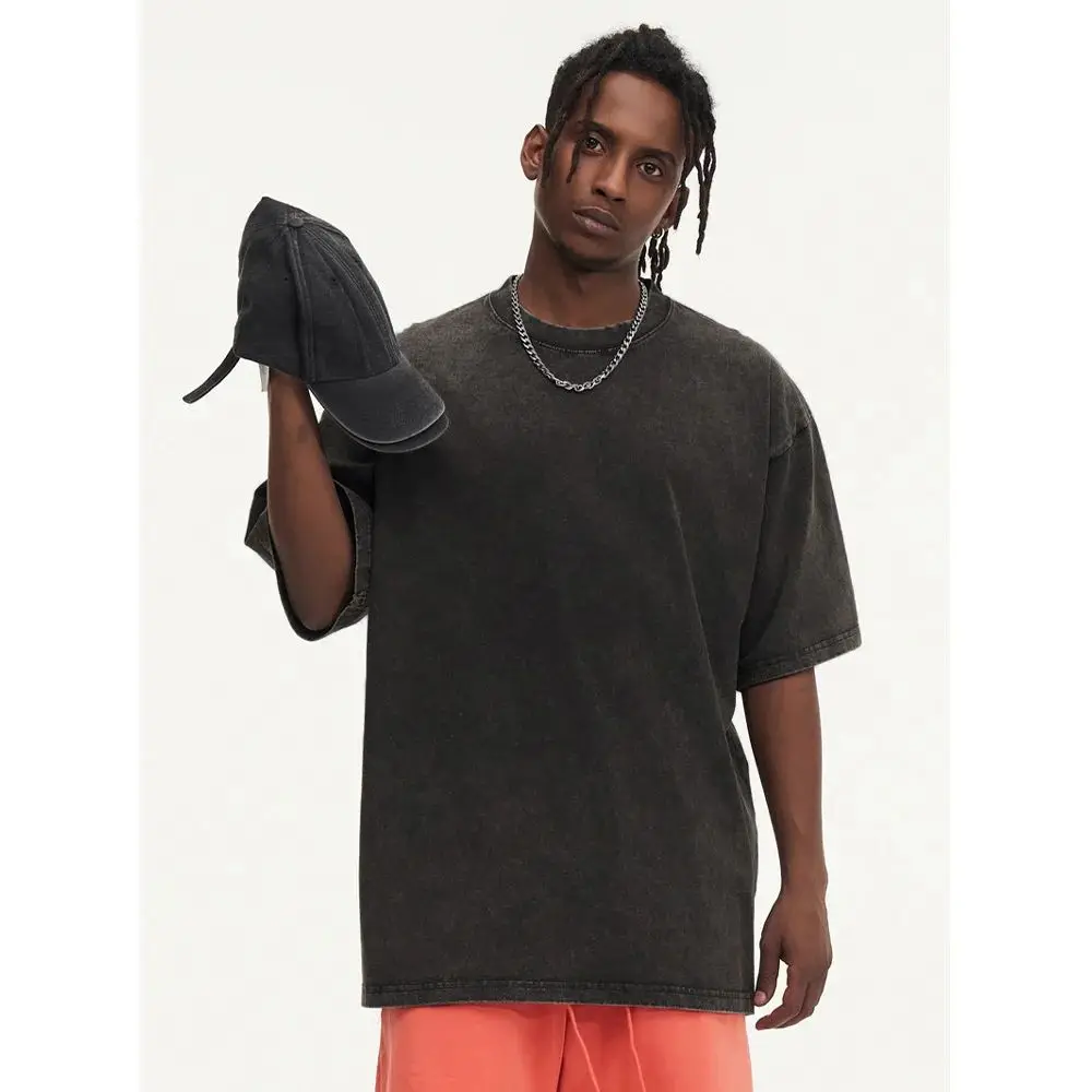 

Summer Waed 230G Cotton Loose Oversi T-irt Cleanfit Sle Women's Faion Ladies' Premium T-irt A-line Sve Other Mat...