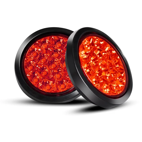 12V 24V potente rojo/amarillo/blanco 16 luces LED de luz trasera camioneta remolque señal de giro freno marcha atrás estacionamiento lámpara de conducción