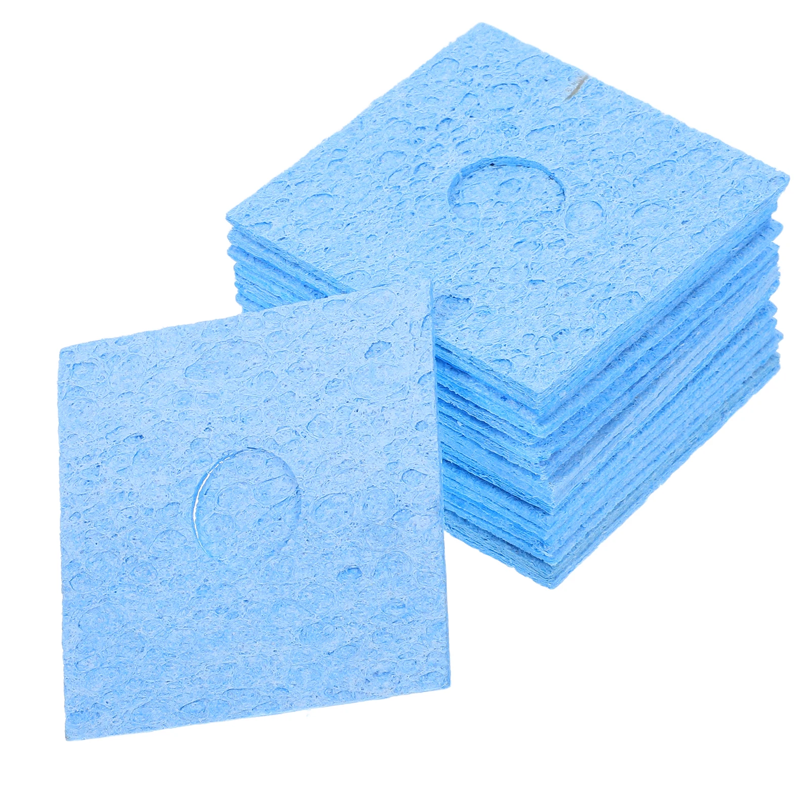 

20pcs Iron Sponge Sponge Block For Soldering Welding Solder Tip Cleaning Efficient Durable Heat Conductivity Compression