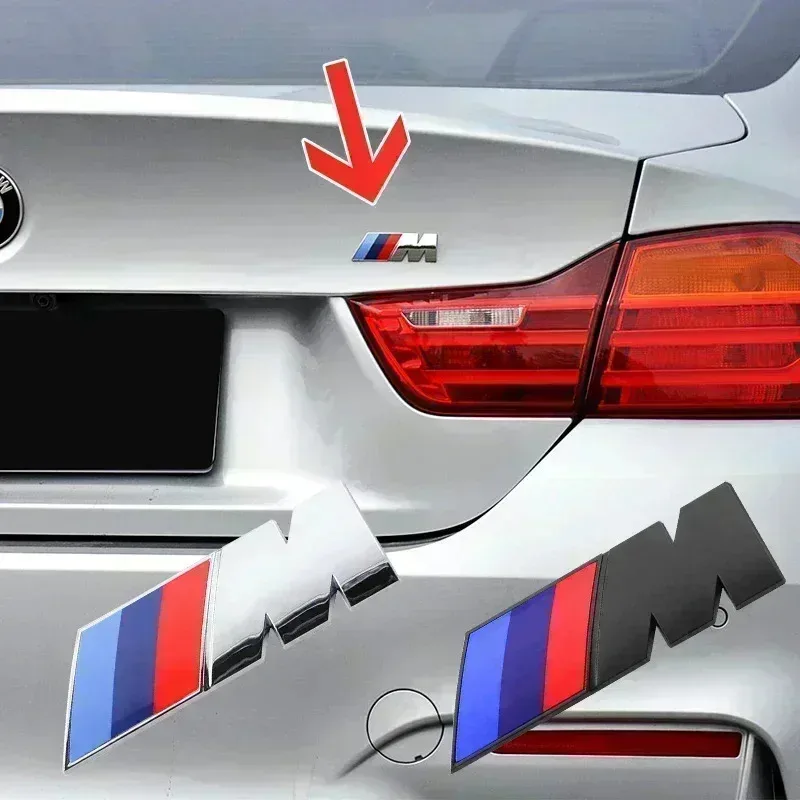 

89mm M LOGO Emblem Badge Rear Trunk Badge For BMW M E36 E39 E46 E60 E90 E90 F01 F10 F30 G01 G20 G21 G30 G11 F15 X5 X3 Sports
