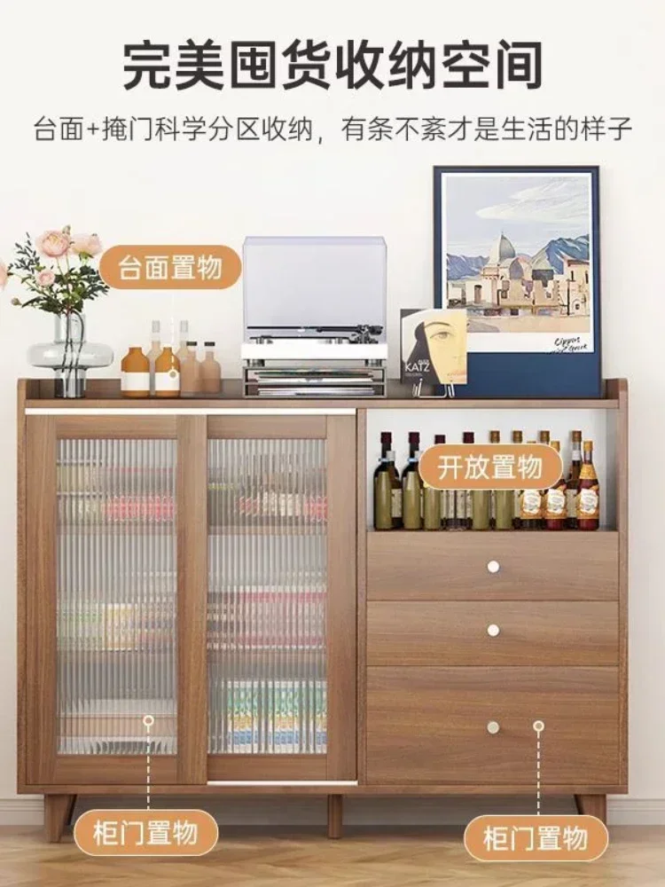 integrated against the wall, kitchen , utility cabinet, household tea cabinet, wine  bucket cabinet, locker