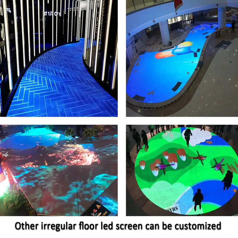 P2.5 P2.9 P3.91 Interactive Indoor LED Dance Floor Screen Led Video Dance Floor For Club Party Fashion Show Dance Floor ScreenIn view 3
