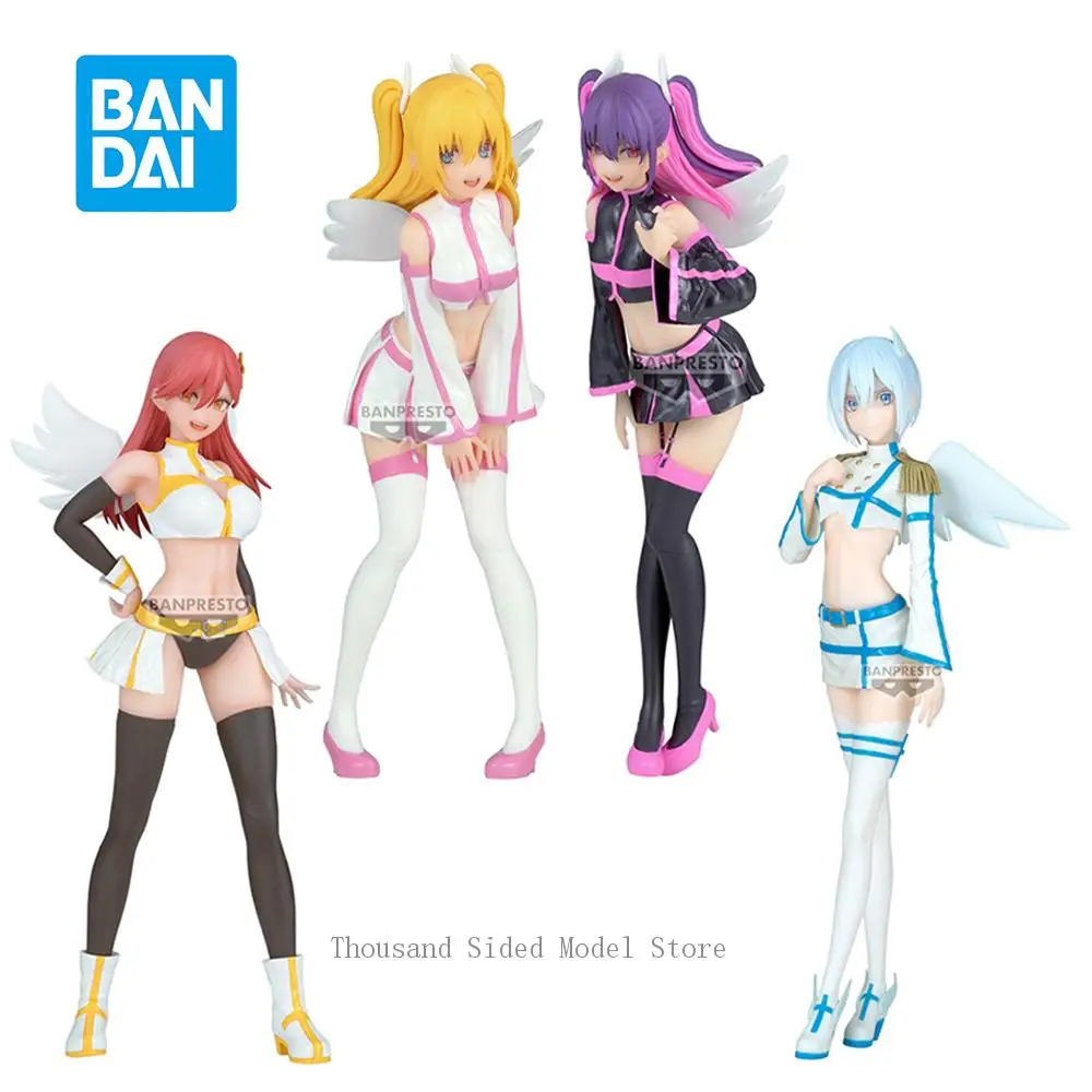 

In Stock Original Banpresto Glitter & Glamours Nokiel Angel Paratroopers Ver. 2.5-Jigen No Yuuwaku Ririsa Amano Anime Figure Toy