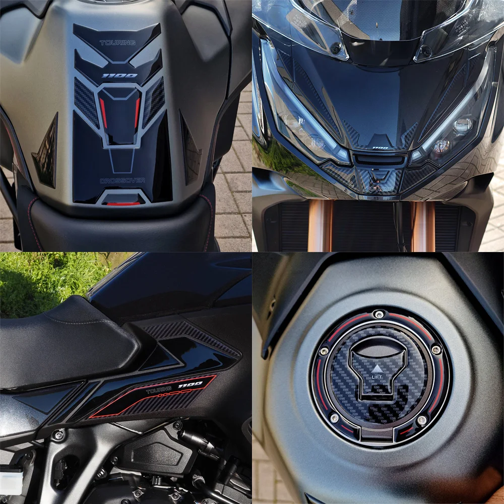 For NT1100 NT 1100 2025 Motorcycle Accessories Tank Pad Anti-Slip Protection Sticker 3D Gel Epoxy Resin Sticker Kit