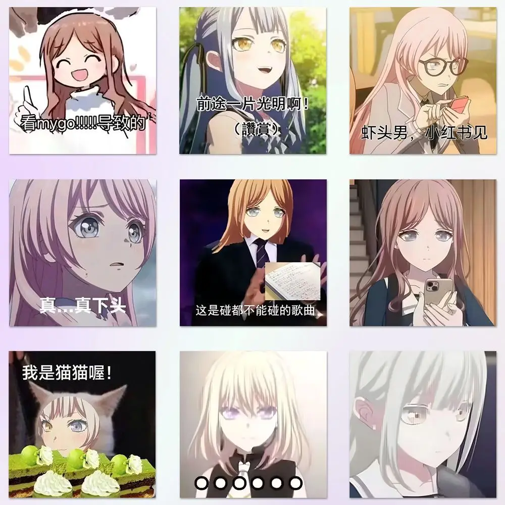 63 قطعة BanG حلم أنون Chihaya أنيمي ملصقات الكرتون الكتابة على الجدران الشارات خوذة سكيت الكمبيوتر المحمول دراجة نارية ملصق ديكور