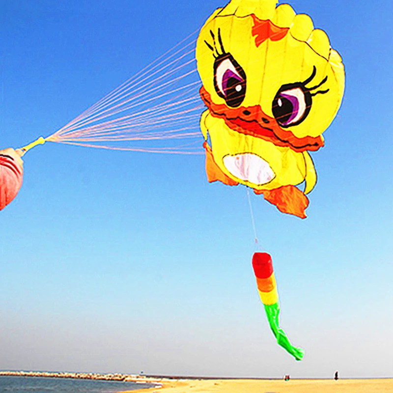 Grande anatra aquilone volante aquilone gonfiabile giocattoli da esterno per bambini aquiloni giocattoli sportivi aquiloni ruota aquilone per adulti aquilone a vento professionale