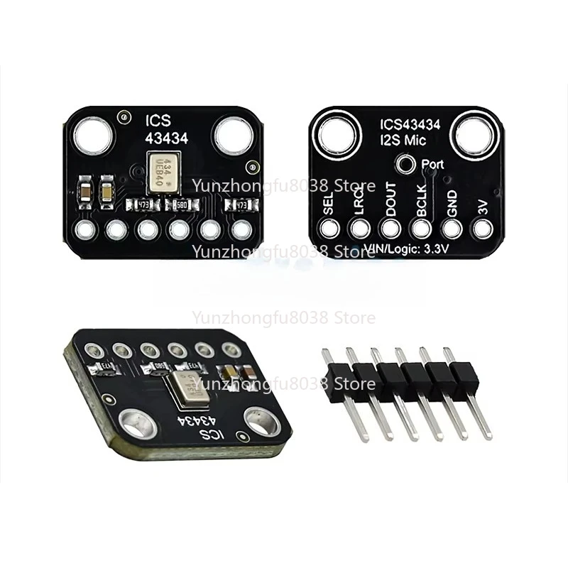 ICS-43434 Tap Module I2S 3.3V MEMS Microphone Module