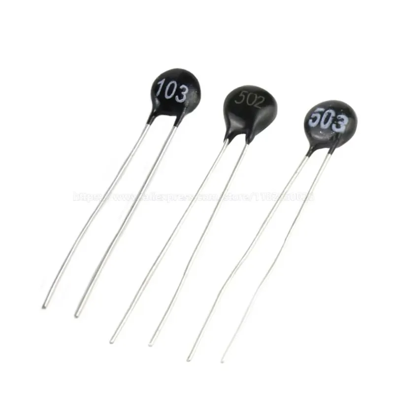 20PCS Thermistor Resistor NTC MF11 103 47R-150K 50R 100R 470R 500R 1K 2K 2.2K 5K 10K 20K 30K 47K 50K 100K 47 50 100 470 500 Ohm