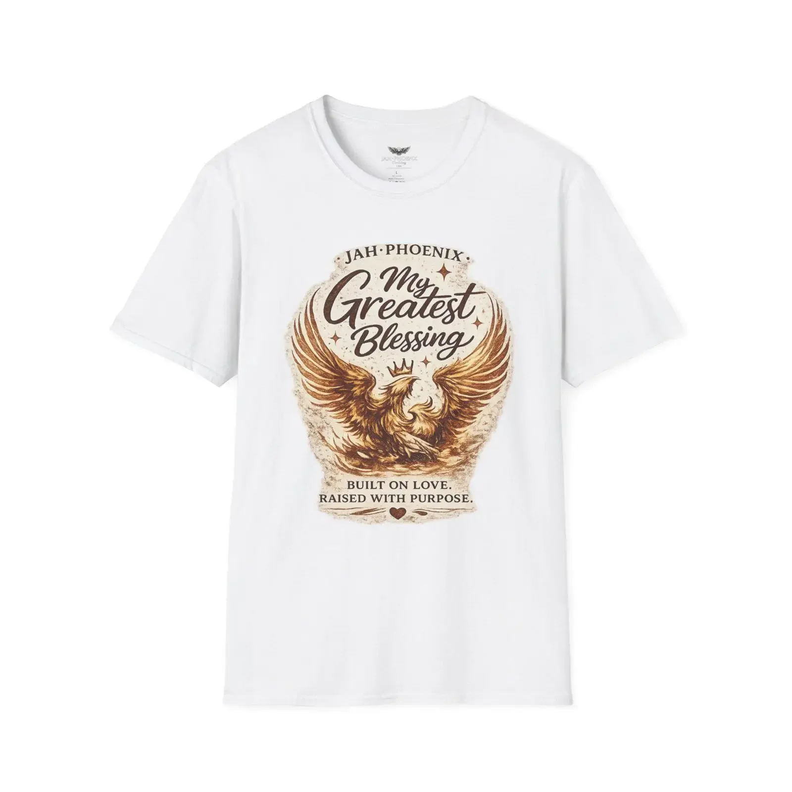 My Greatest Blessing Phoenix T Shirt Inspirational Faith vintage Washed Slightly Casual Unisex streetwear Versatile homme