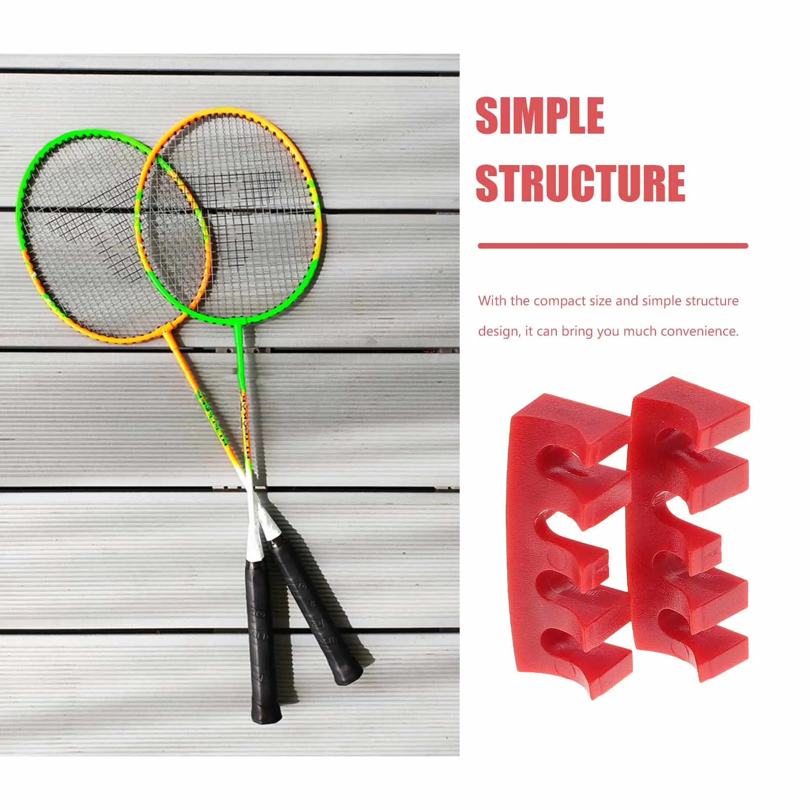 2Pcs Badminton Racket Load Spreaders Compact Durable Stringing Tools Protector Increases Contact Surface Pressure Distributor