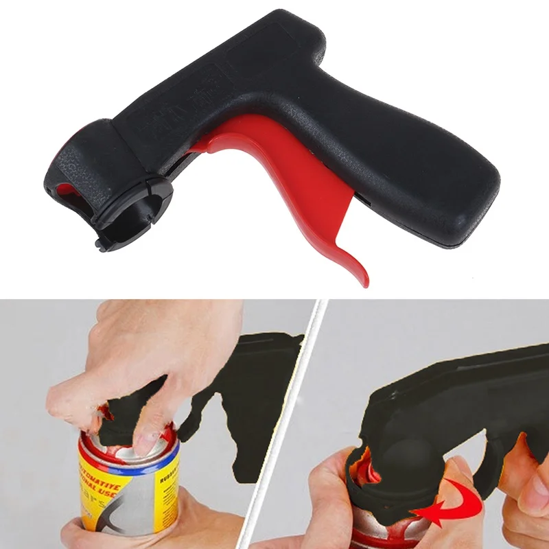 Spot handle-type auxiliary nozzle General Motors color-changing film self-painting hand spray gun Portable paint handle