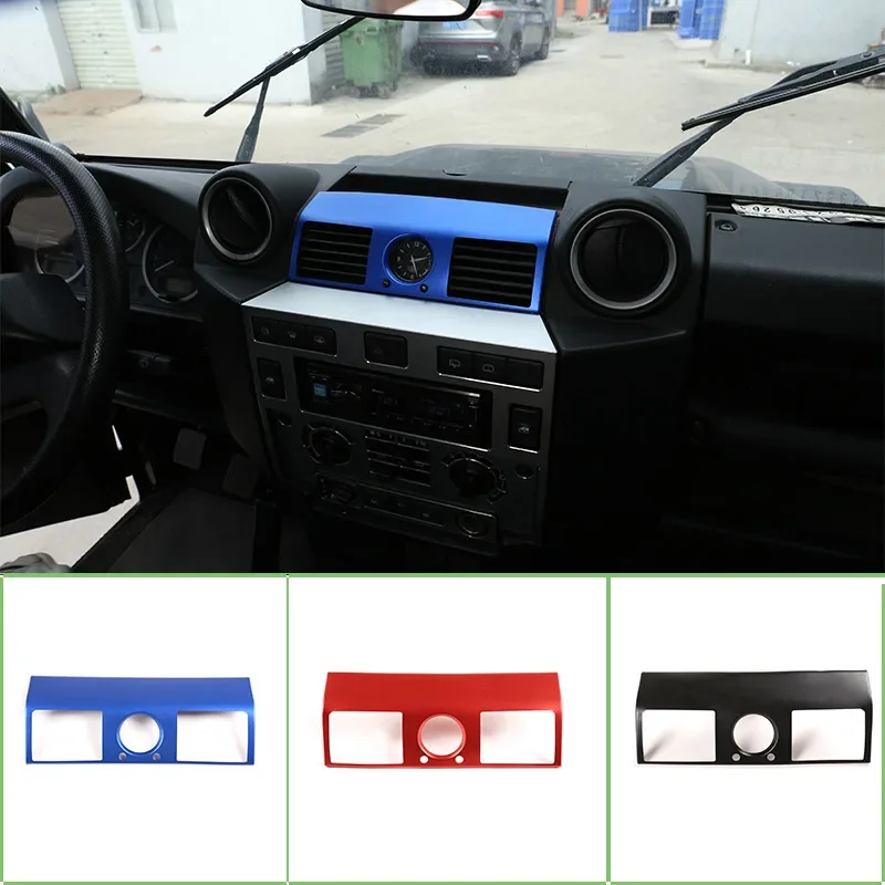

OLAVGDN For Land Rover Defender 110 2008-18 Car Central Control Air Conditioning Air Outlet Decorative Frame Stickers Car Access
