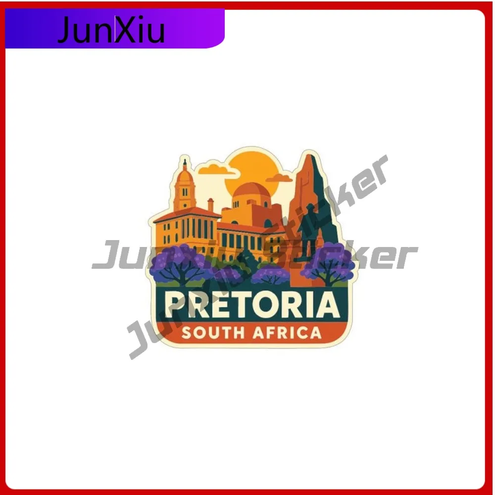 

Pretoria South Africa City Sticker Scratch-proof Vinyl Decal Car Laptop Trolley Case Motorcycle Sticker Camping Car Personalize
