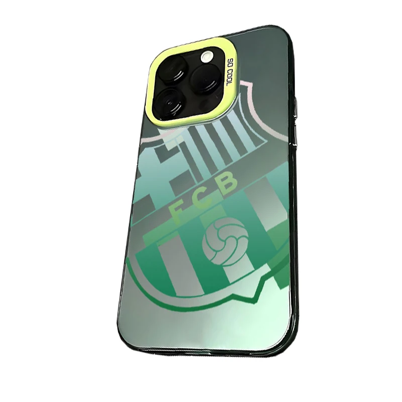 Fußballmannschafts-Abzeichen Mattierte Acrylhülle für Samsung Galaxy A37 A36 A35 A34 A32 A26 A25 A24 A23 A22 5G 4G A17 A16 A15 A14