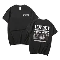 2025 New Rapper Ice Cube MC Ren Dr. Dre DJ Yella Tshirt Gangsta Rap N.W.A NWA Music Group cotton T-shirt Men Hip Hop Tee Shirt