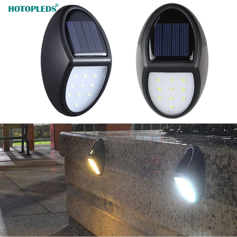 

Solar Light Outdoor Waterproof Garden Fence Light Balcony Garden Stair Step Fence Night Light