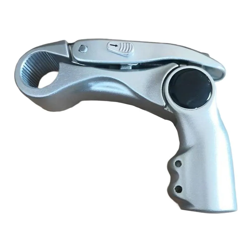 28.6mm Fork Stem Adjustable Bike Stem 0-90 Degree Angle Aluminum Alloy Material 28.6mm Diameter Bike Stem Riser
