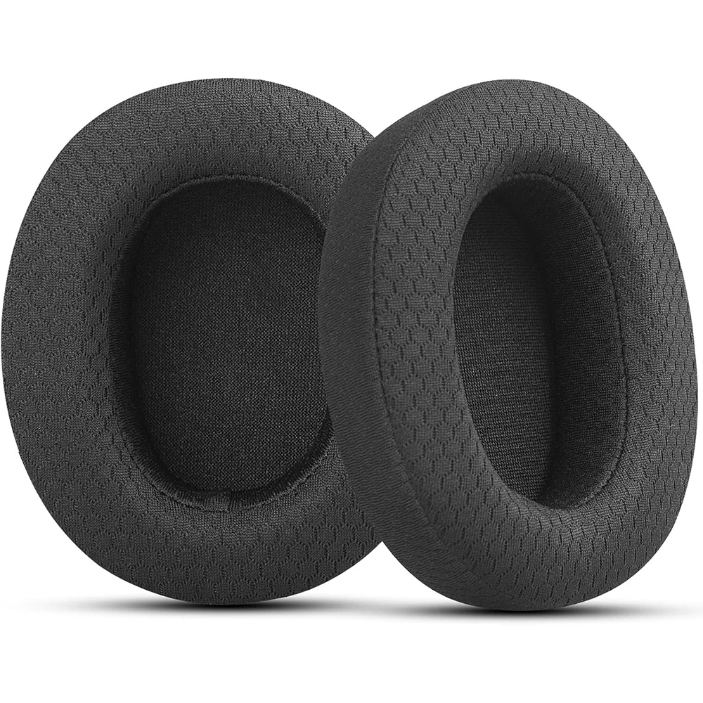 Replacement Ear Pads for Sennheiser HD4.50BT HD4.50BTNC HD4.40BT HD4.50BT HD 400S HD 350BT Headsets Cushions Black Mesh Fabric