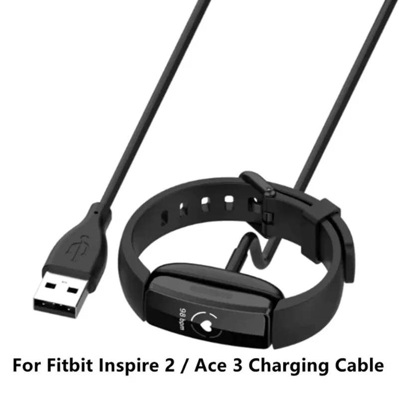 

For Fitbit Inspire 2 USB Charger Smart watch Charger Fast Charger Fitness Tracker Replacement Charger 3.3ft