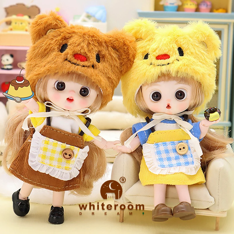 Ob11 ตุ๊กตาBJD Boy Mini Capybaraตุ๊กตาObitsu11 เสื้อผ้าสําหรับสาวหมูFace Piggy Capybaraเด็กสัตว์ของเล่นของขวัญ