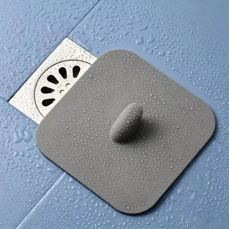 Silicone Floor Drain Cover With Odor Proof Insect Blocking Leak Proof Design For Bathroom Kitchen Laundry Room Use