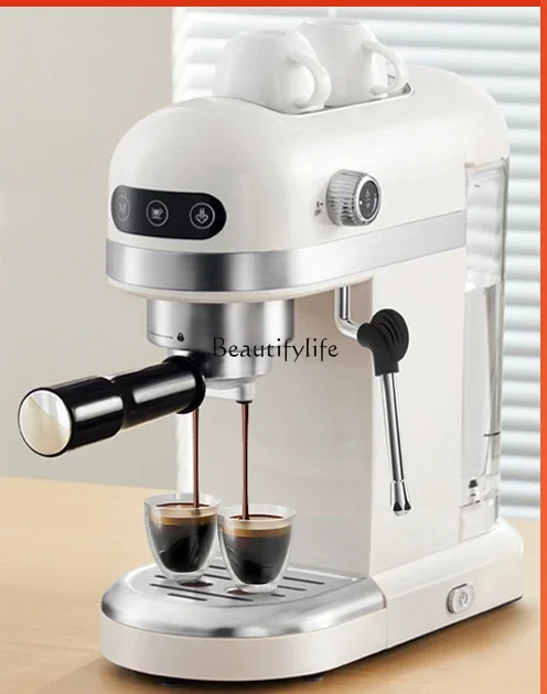 

Italian coffee machine household full semi-automatic small concentrate