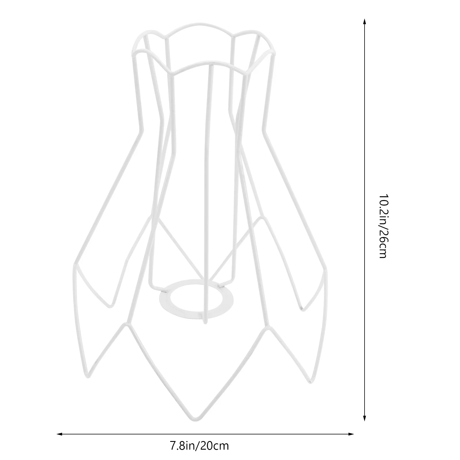 المنسوجة الظل الإطار خمر حلقة معدنية دعم Diy بها بنفسك الجدول مصباح الثريا سلك مصباح قفص الحرس E27 المقبس