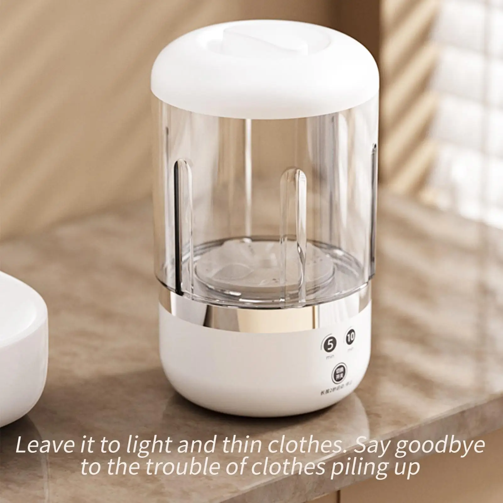 

Portable Laundry Machine Cordless Small Portable Washer Home Accessory For Travel Socks Camping Home RV Dormitory Women Table