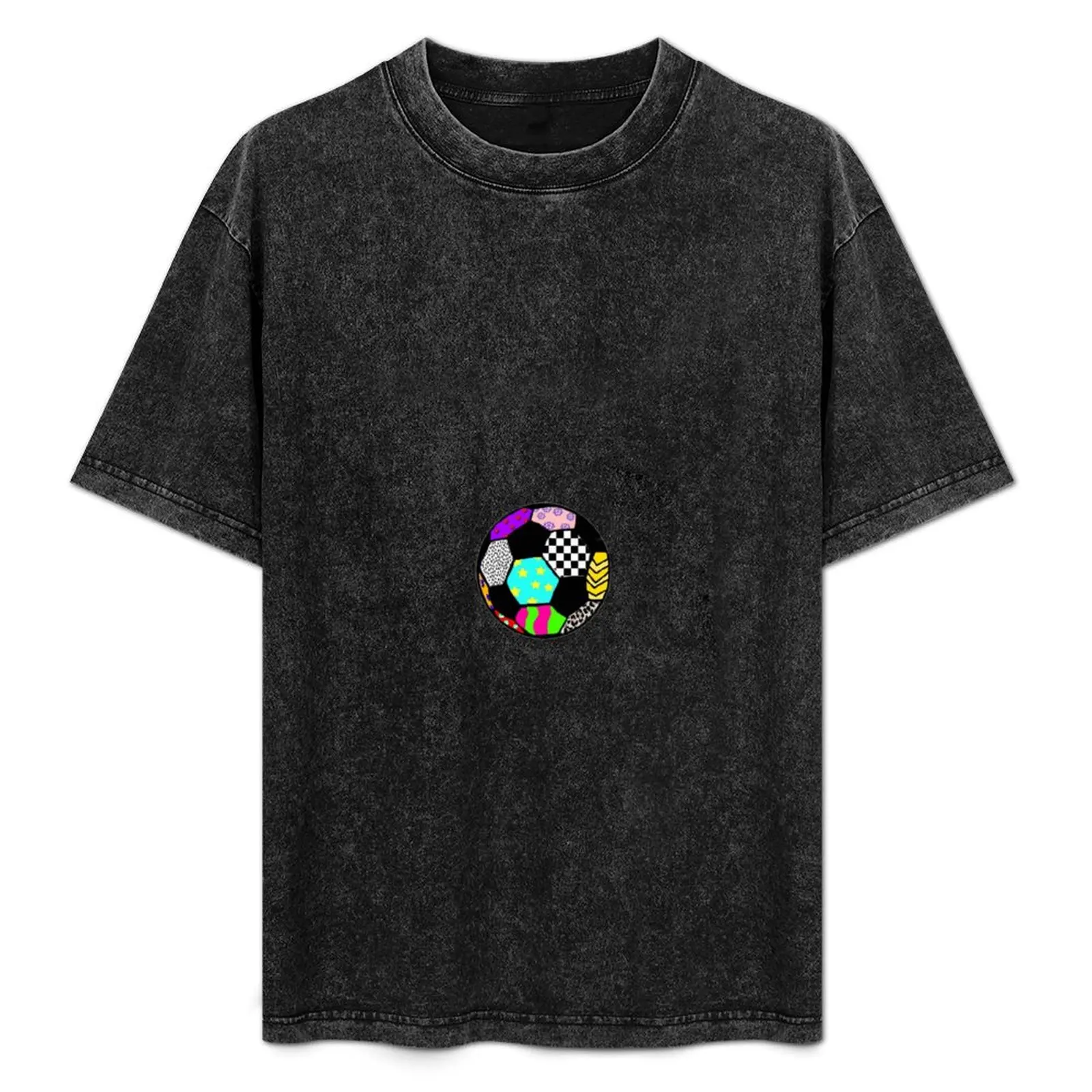 

Soccer Ball T-Shirt Fashion Simple Casual Tee Shirt