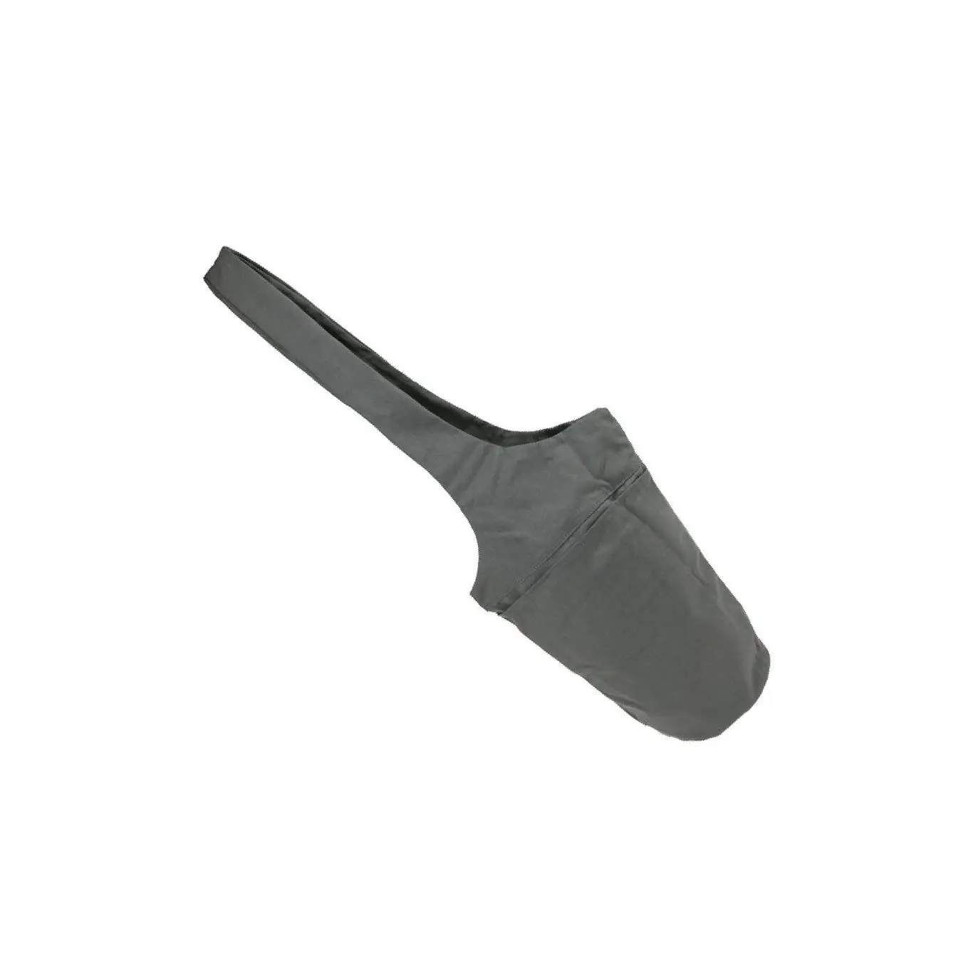 

Long Strap Yoga Mat Bag Tote Sling Carrier with Large Side Pocket Gray