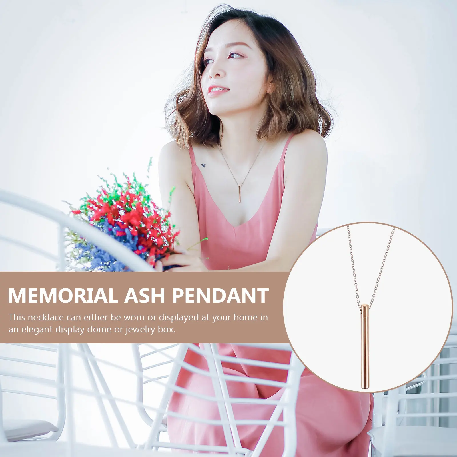 

Кулон-урна для праха из титанового сплава: памятное украшение, сувенир, контейнер для кремационных останков