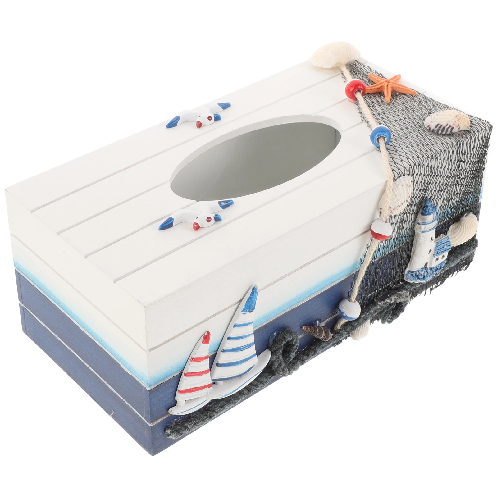

Decorative Tissue Box Wooden Holder Storage Container Vintage Home Office Car Elegant Design Wear Resistant Dirty Proof Case
