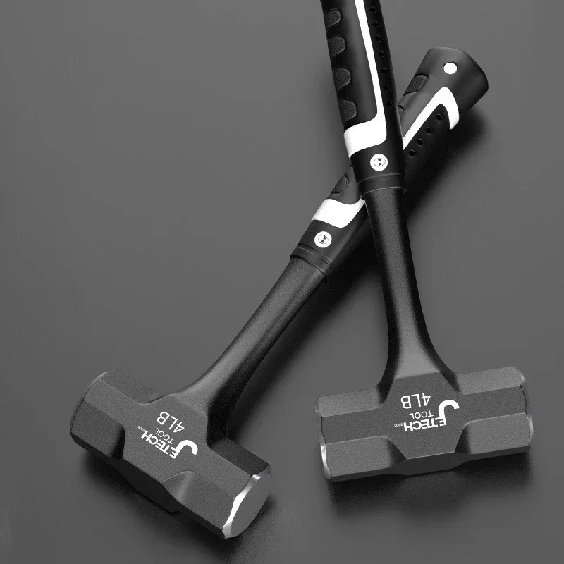 عالية الكربون الصلب المطرقة رئيس المهنية كهربائي النجارة اكسسوارات العمل أدوات يدوية متعددة الوظائف مطرقة مثمنة